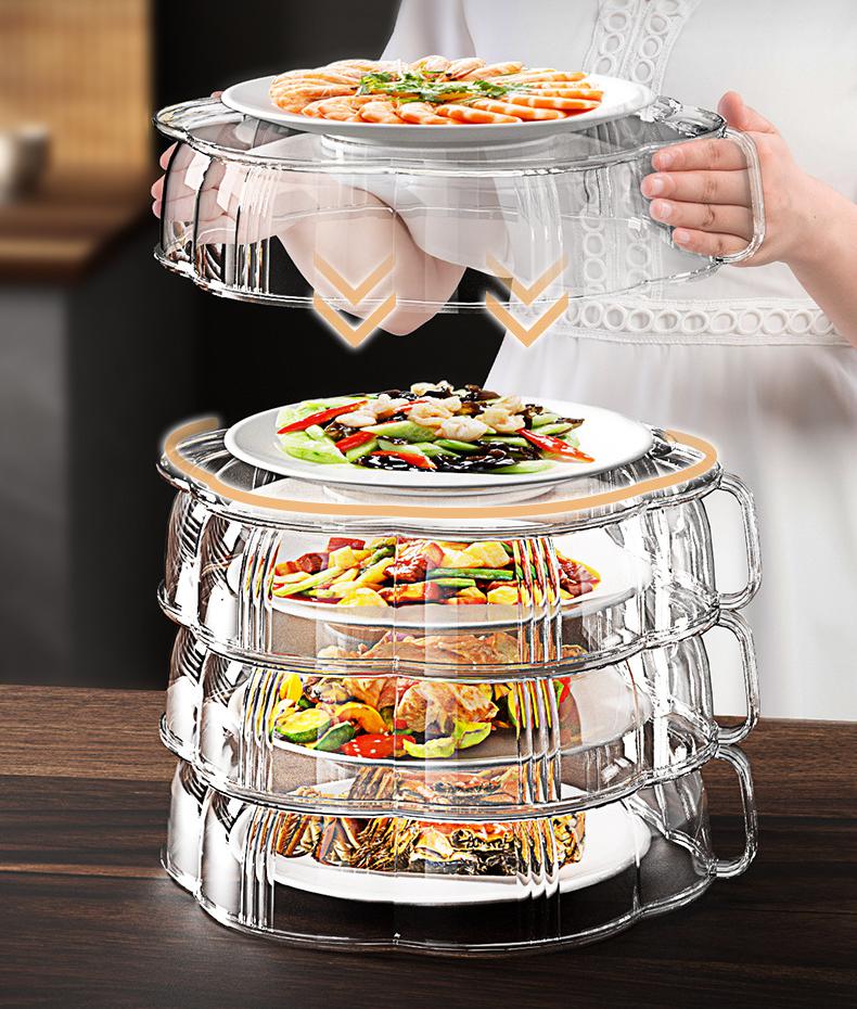 Heat Protector Stackable Food Cover - Image 5