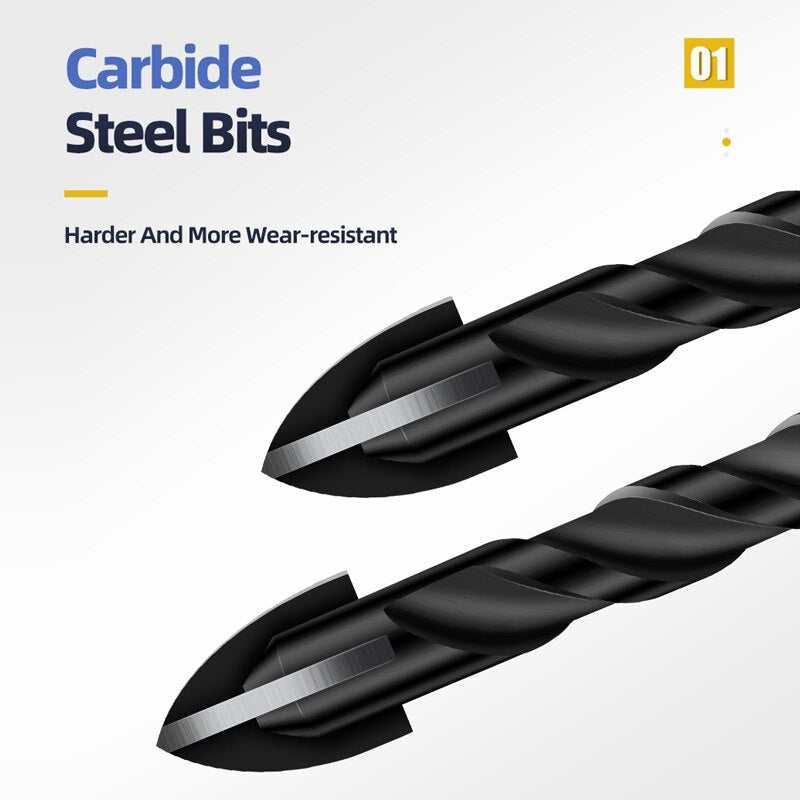 Heavy-Duty Mega Ultimate Cross Hex Drill Bit Set - Image 3