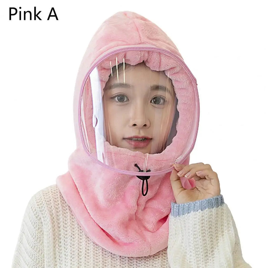 Warm Plush Winter Full Face Hat - Image 4