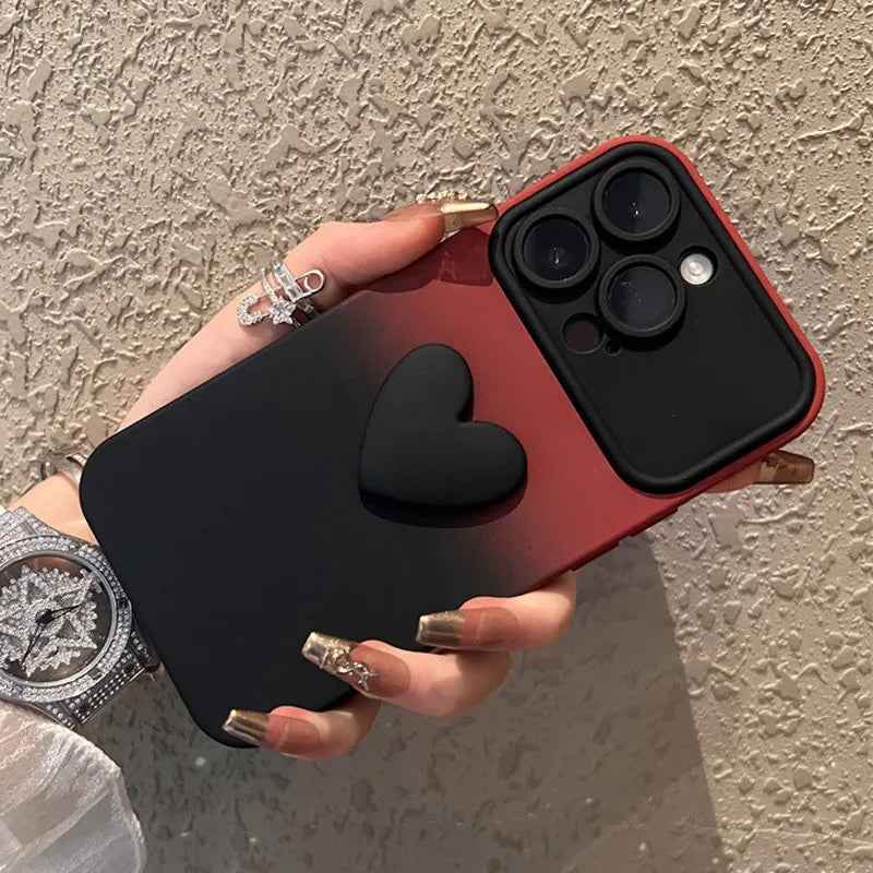 3D Cute Heart Phone Case - Image 3