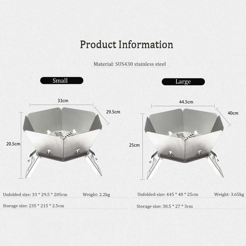 Adventure-Ready Camping Portable BBQ Grill - Image 4