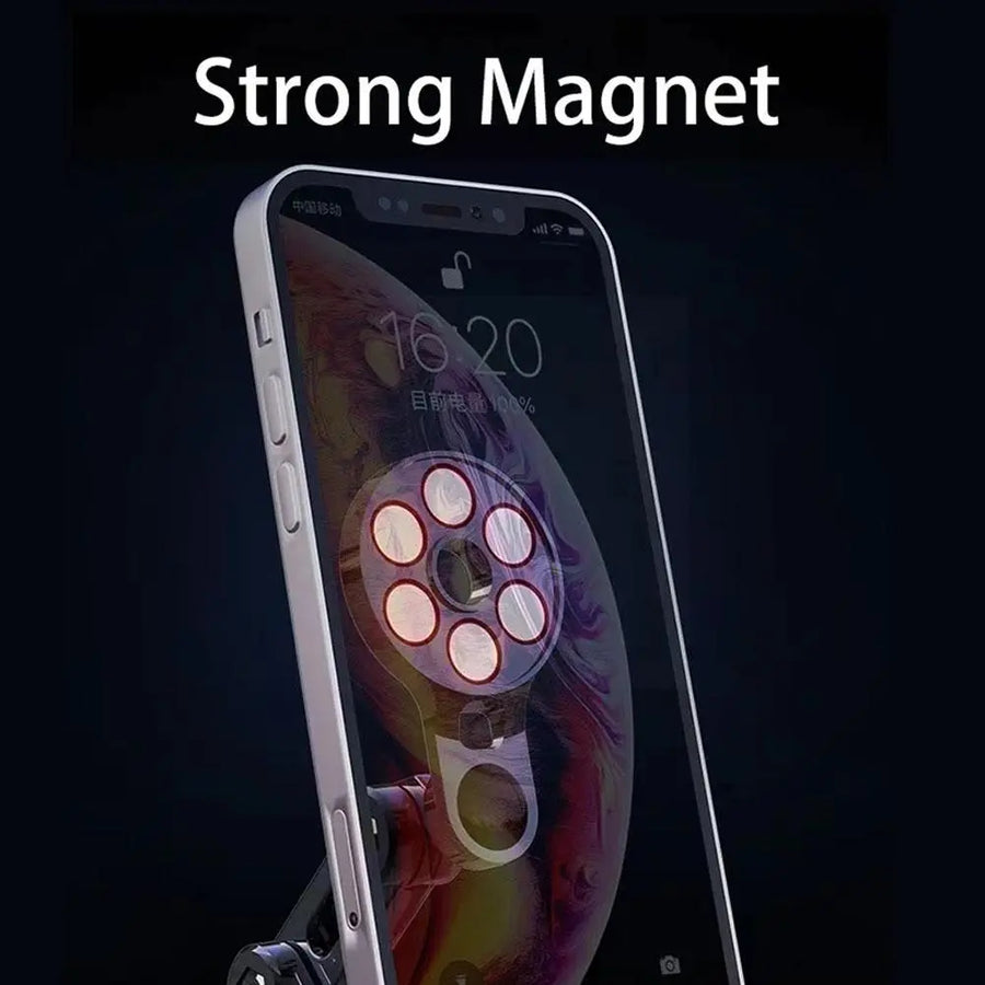 Rotatable Magnetic Suction Mechanical Arm Car Phone Holder - Image 5