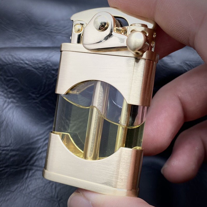 Elegant Retro Slim Metal Lighter - Image 5