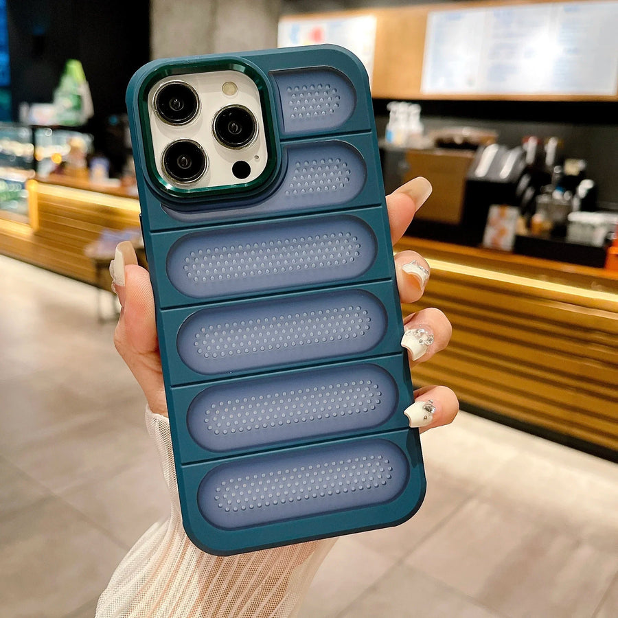 Heat Dissipation Protective Breathable Mesh Phone Case - Image 7