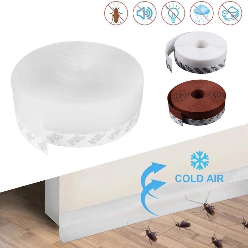 Seal Tight Self-Adhesive Door Bottom Strip - Image 1