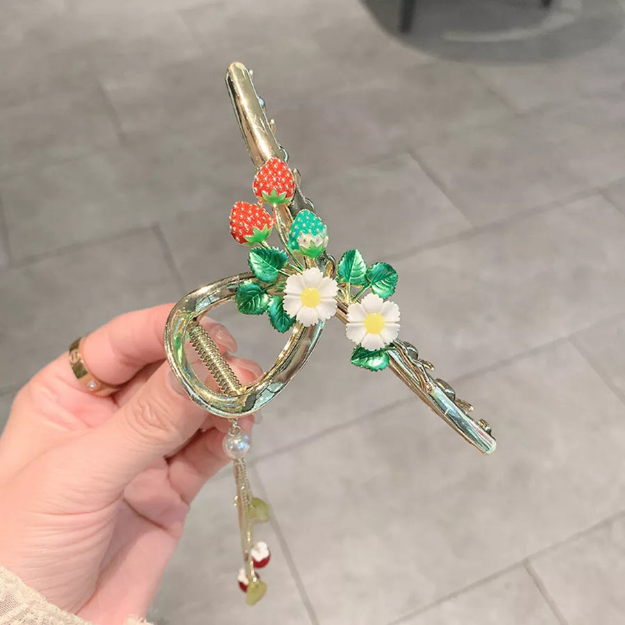 Bluebell Floral Hair Claw Clip - Image 11