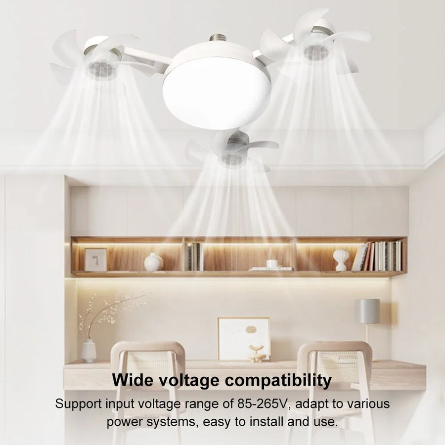 Sky Light LED Ceiling Fan Lamp - Image 1