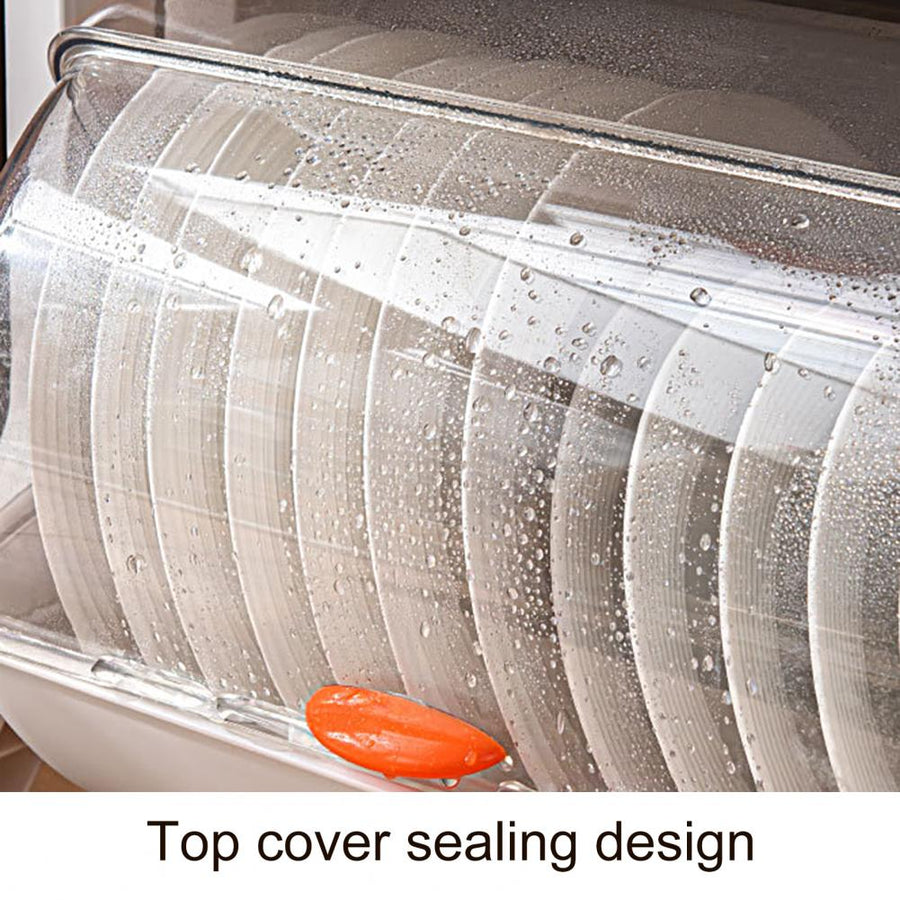 Dust-Proof Kitchen Dish Drainer Rack - Image 3