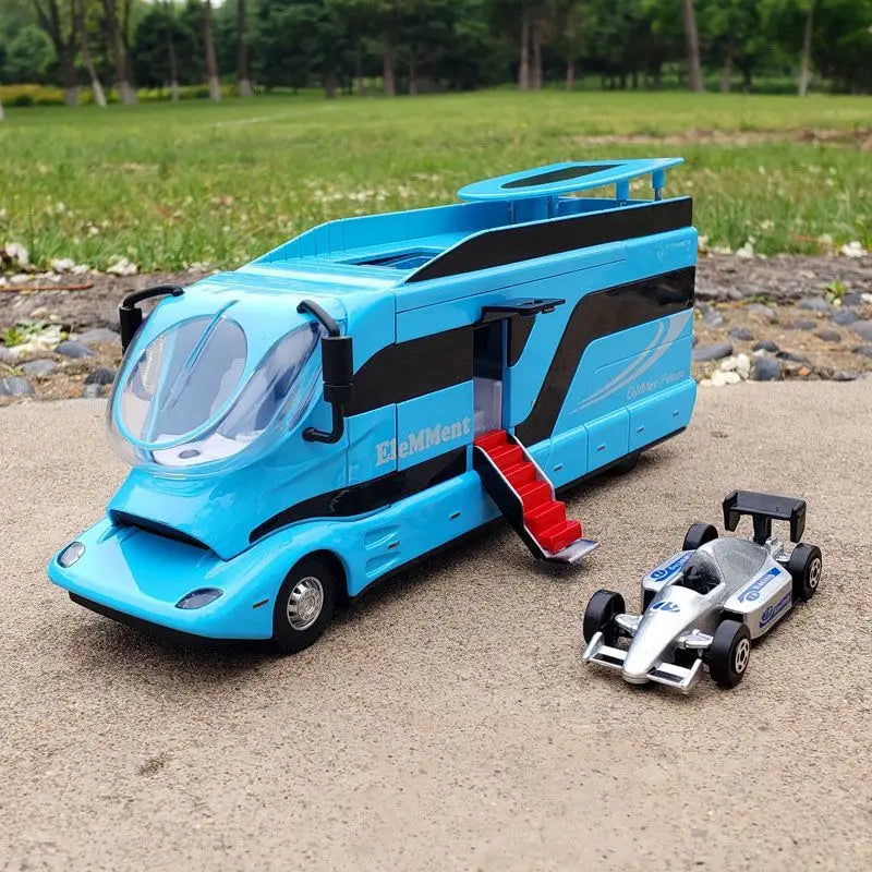 Deluxe RV Metal Camper Van Model Toy - Image 2