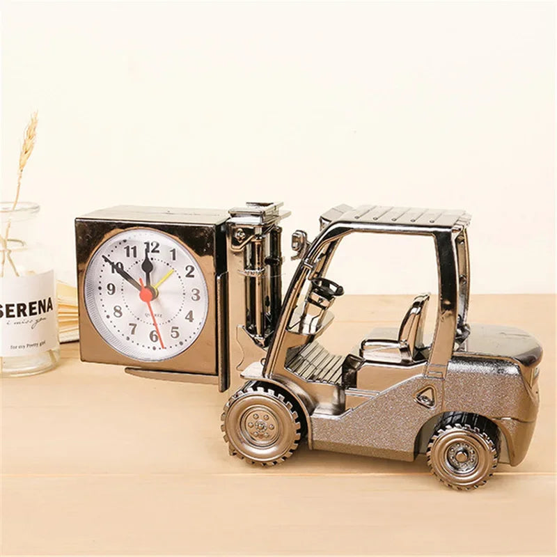 Retro Forklift Unique Digital Clock - Image 0