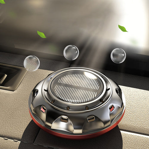 Solar Power UFO Car Air Freshener - Image 0