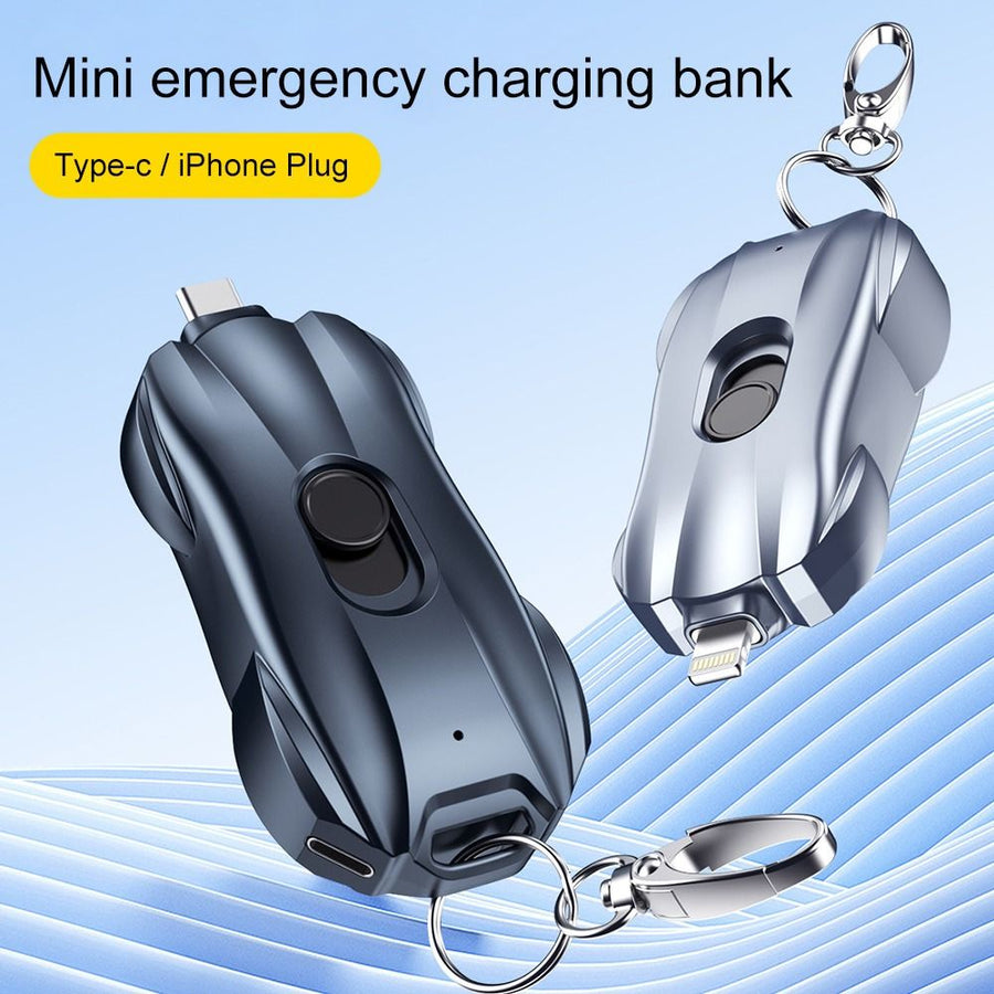 Mini Race Car Emergency Keychain Power Bank - Image 2