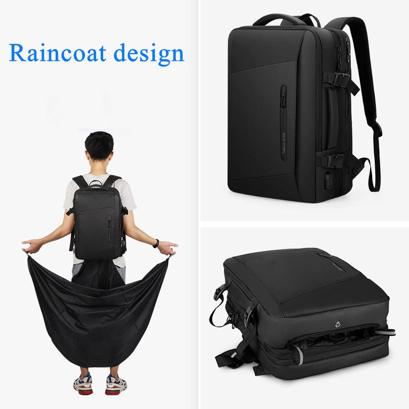 Multilayer Hiking Protector Raincoat Backpack - Image 2