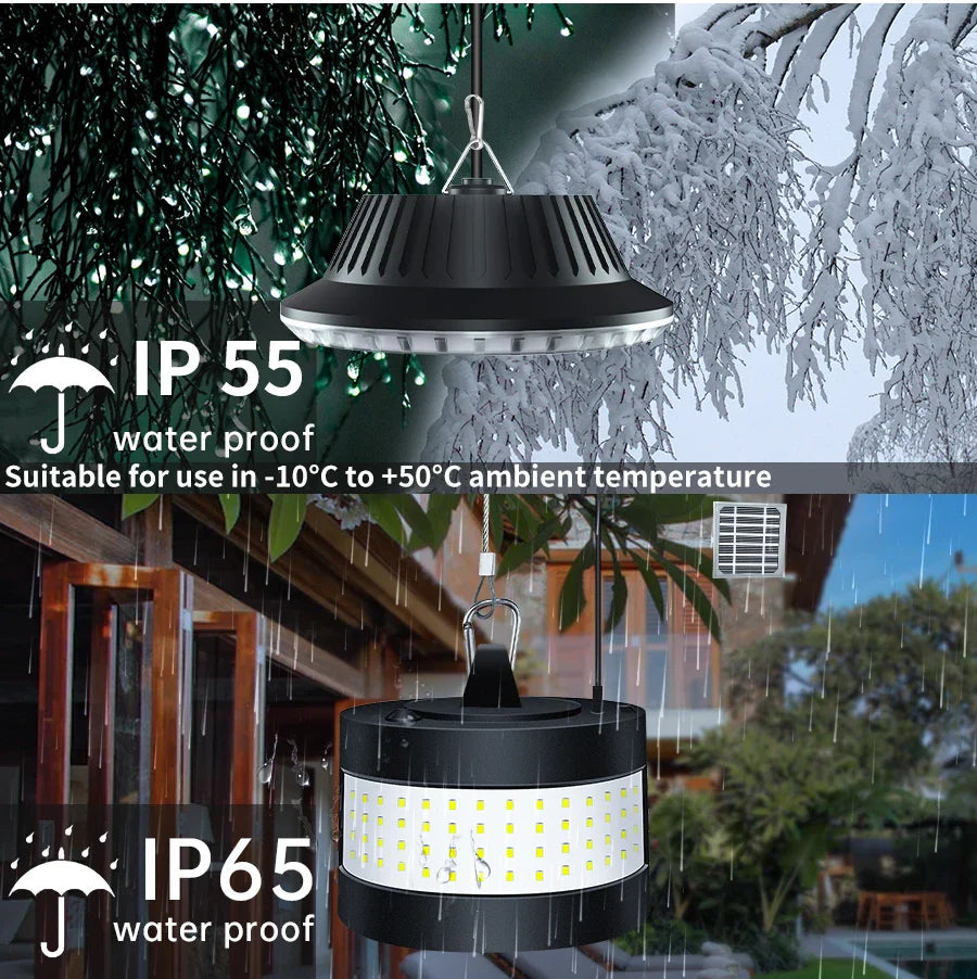 Eco Solar Panel Outdoor Waterproof Light System - Image 5