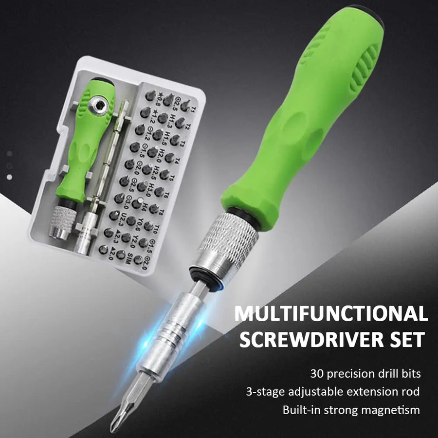 32in1 Multifunctional DIY Magnetic Mini Screwdriver Set - Image 1