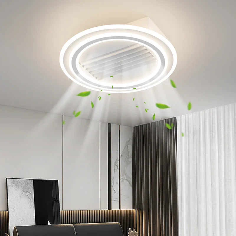 Ultra Cool Breeze Bladeless Energy LED Star Ceiling Fan - Image 1
