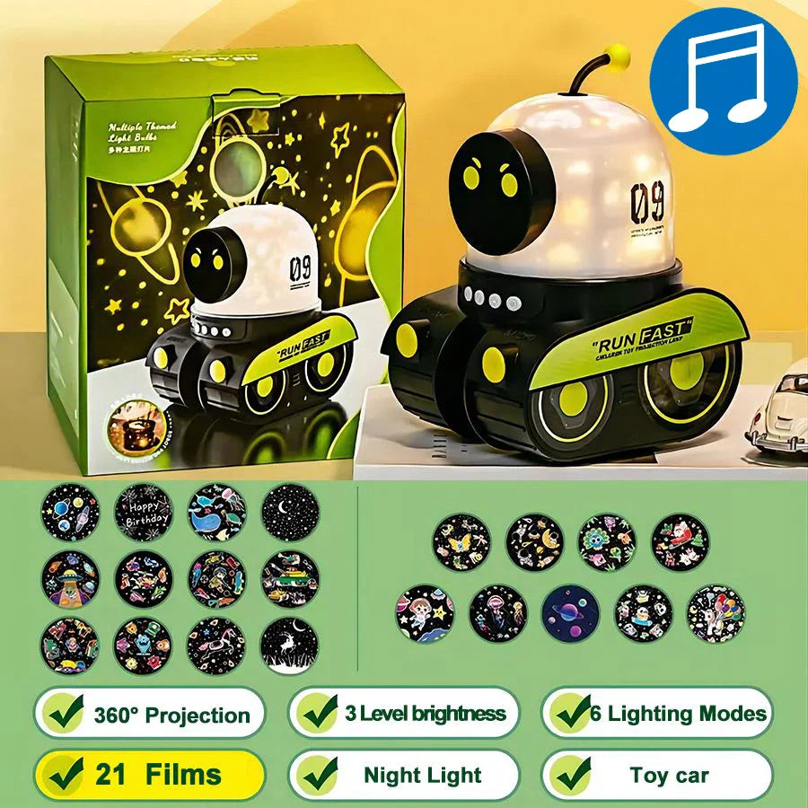 Galaxy Navigator Rotating Star LED Projector - Image 6