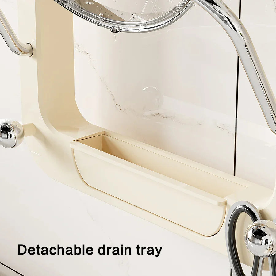 Suction Wall-Mounted Pot Lid Organizer Storage Rack - Image 3