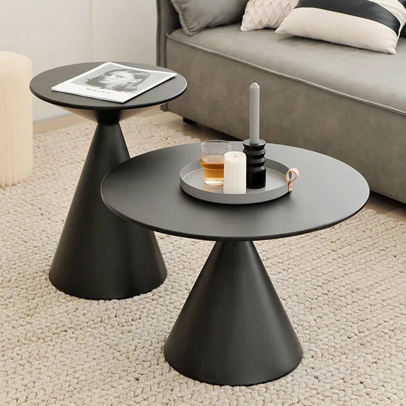 Creative Design Sphere Light Luxury Metal Coffee Table - Image 1