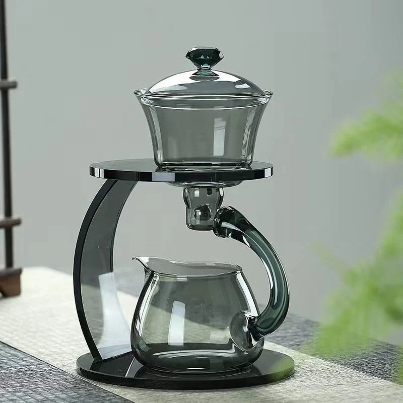 Smooth Arch Glass Magnetic Teapot Set - Image 7