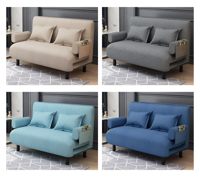 Nordic Style Foldable Sofa Bed - Image 11