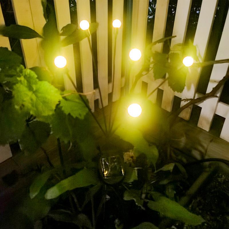 Solar Reed Waterproof Fiber Patio Lights - Image 3