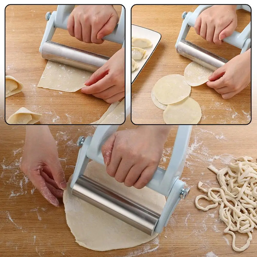 Easy Dough Maker Baking Stainless Steel Roller - Image 8