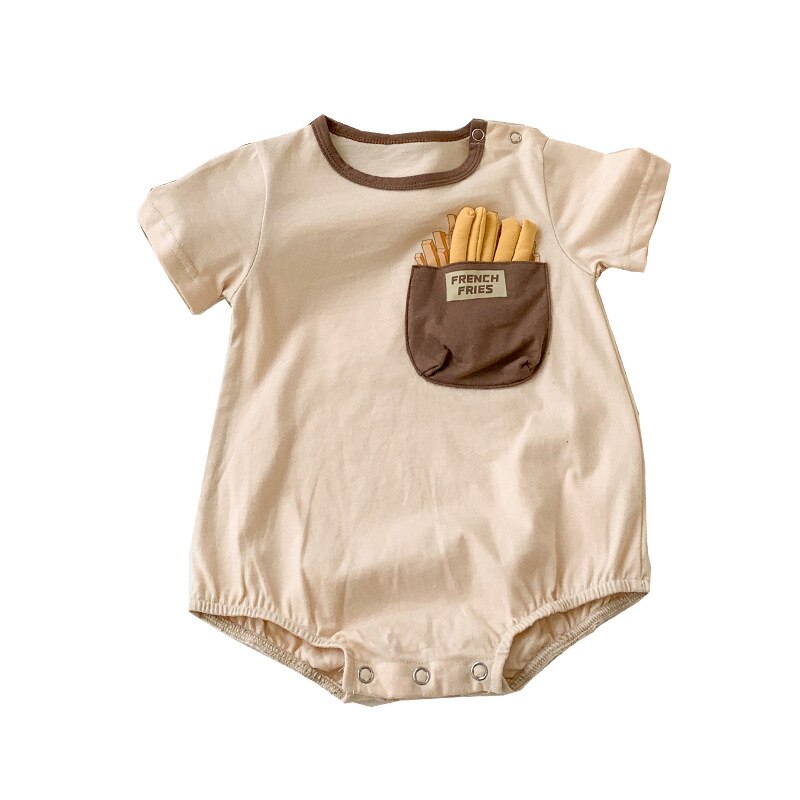 Crispy French Fries Cotton T-Shirt - Image 7