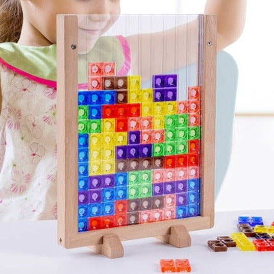 Colorful 3D Educational Puzzle Math Toy - Image 1