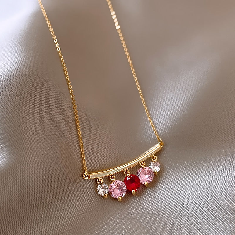 Shining Galaxy Crystal Necklace - Image 0