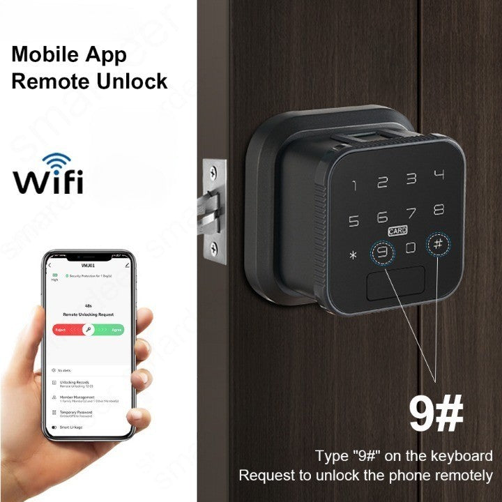Keyless Entry Smart Wifi Electronic Fingerprint Lock - Image 6