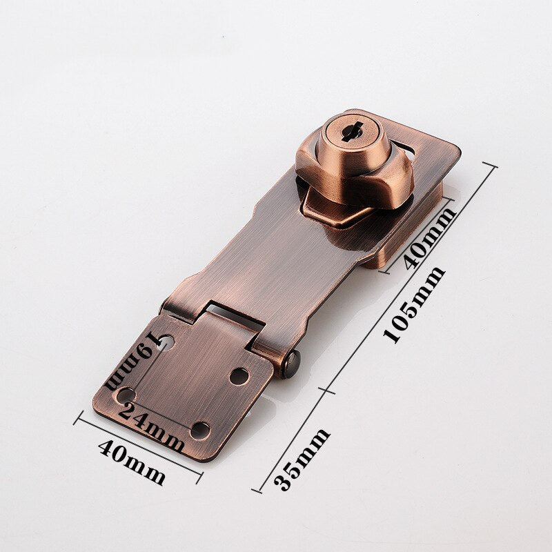 Cabinet Secure Stainless Steel Heavy Duty Drawer Lock - Image 16