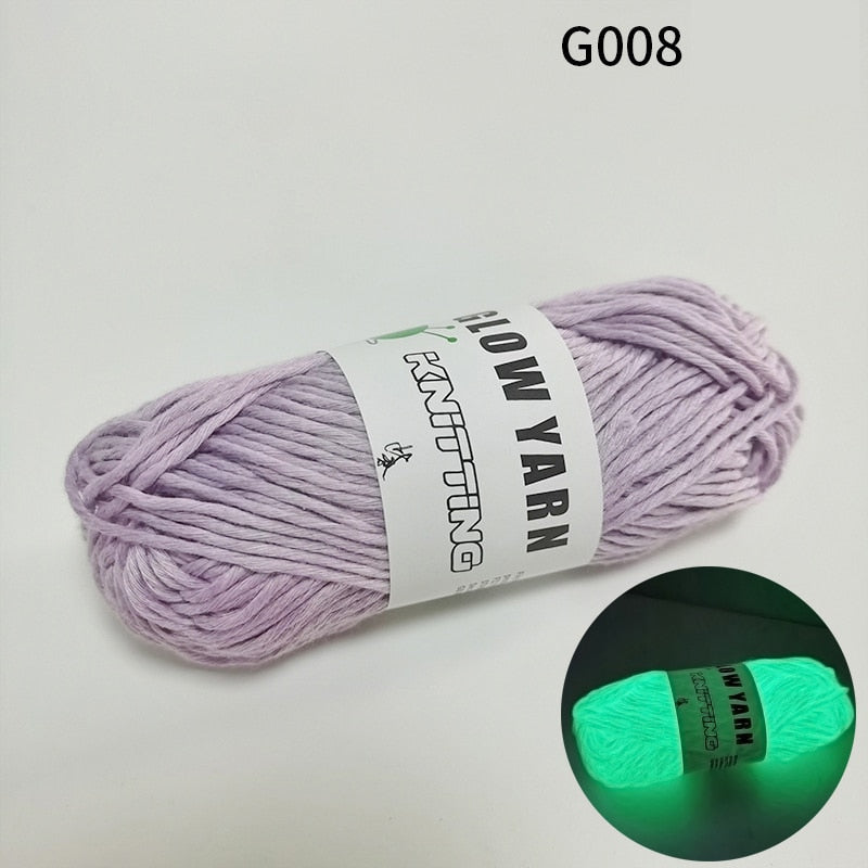 Sparkle Glow Luminous Knitting Yarn - Image 15