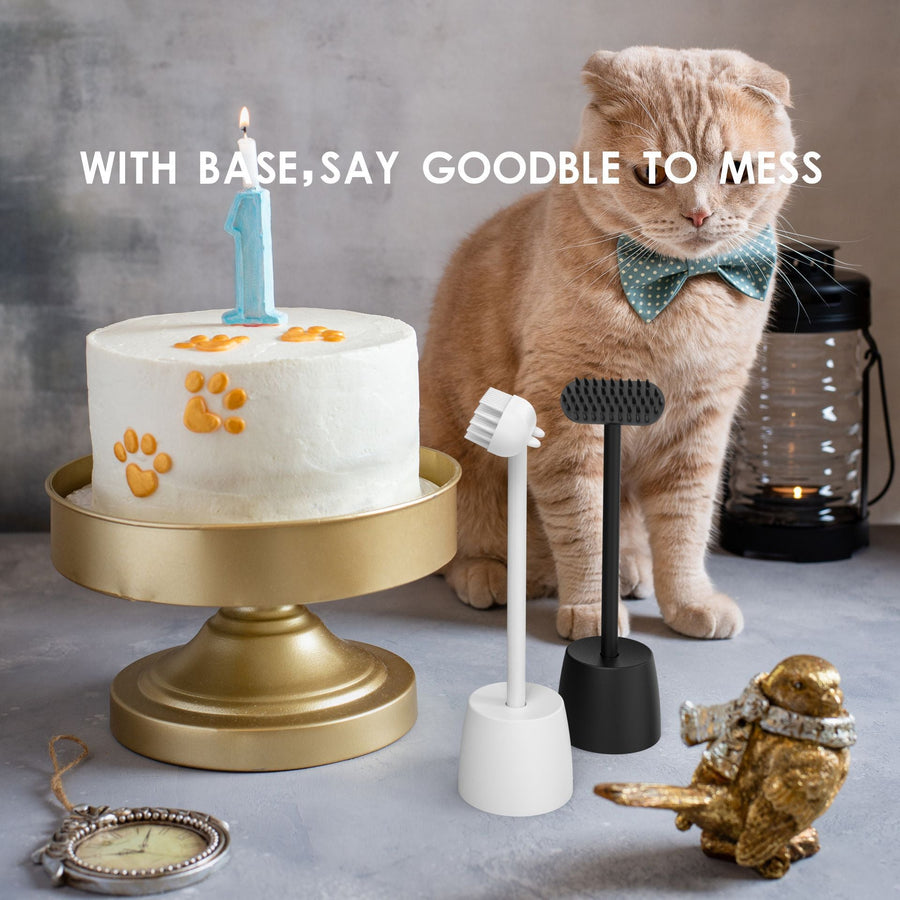 Massaging Cat Grooming Brush - Image 2