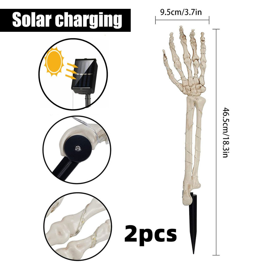 Skeleton Arm Solar Outdoor Lights - Image 7