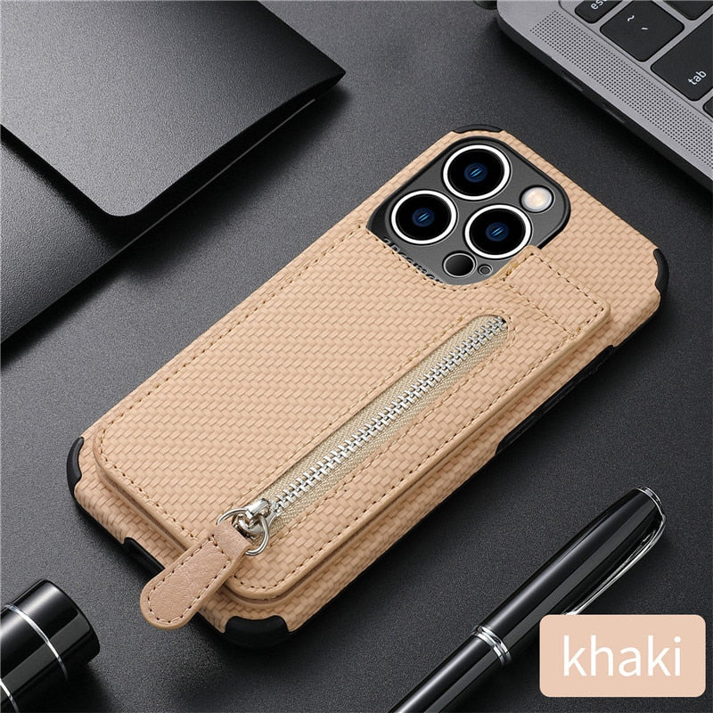 Zip Zip Elegance Wallet iPhone Case - Image 7