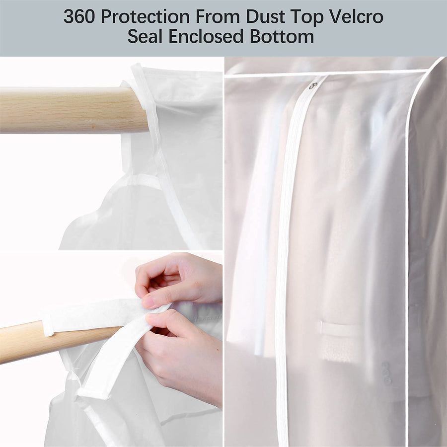 Home Organizer Dust Cover Clothes Storage Wardrobe Bag - Image 7