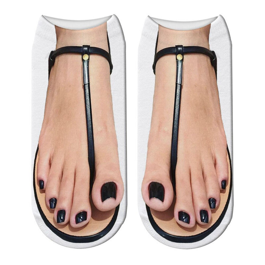 3D Printed Funny Creative Ankle Socks - Image 5