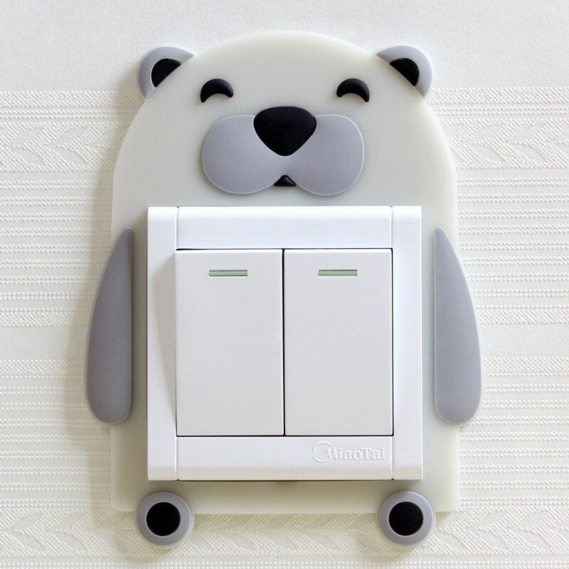 3D Luminous Cartoon Animals Switch Cover - Image 10
