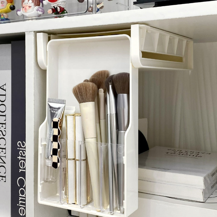 Clever Under Desk Hidden Sliding Drawer Organizer - Image 3