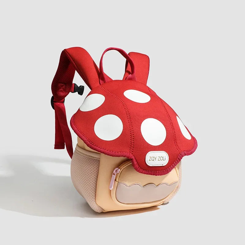 Colorful Mushroom Mini Cute Baby Backpack - Image 5