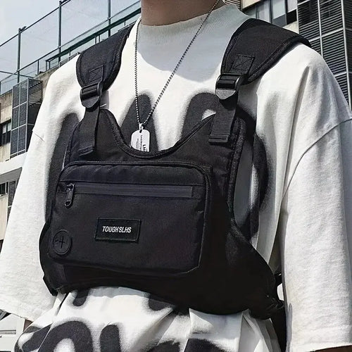 Adjustable Strap Ergonomic Chest Bag - Image 0