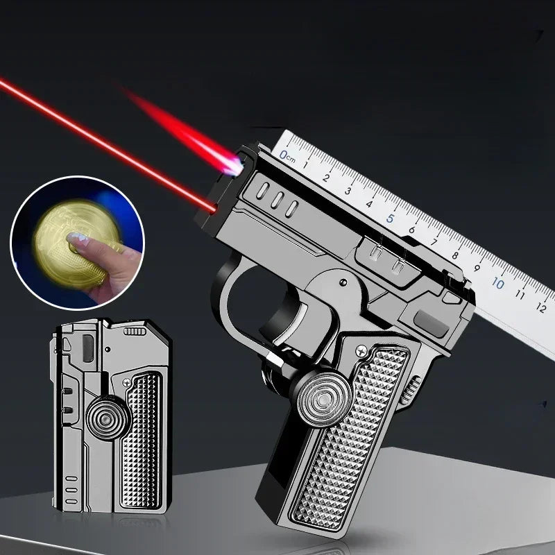 Foldable Dual-Form Gun-Shaped Windproof Lighter - Image 2