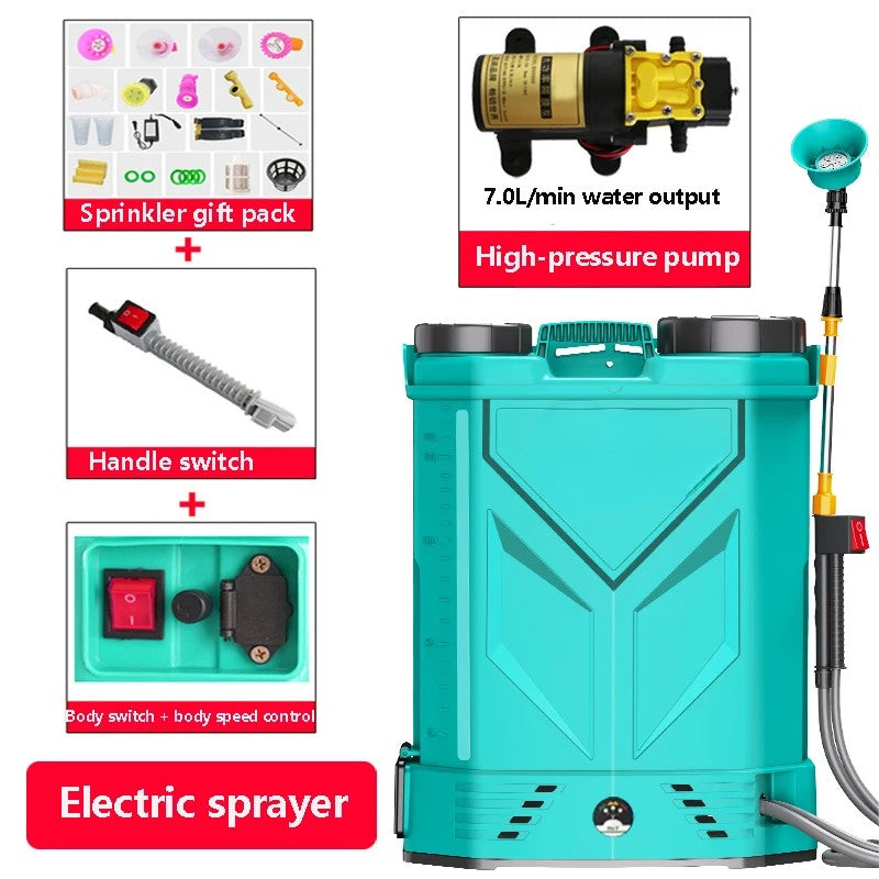 Cordless High-Pressure Electric Backpack Agricultural Sprayer - Image 5