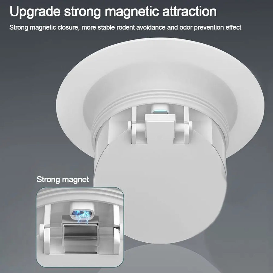 Anti-Smell Squat Toilet Plug Magnetic Stopper - Image 2