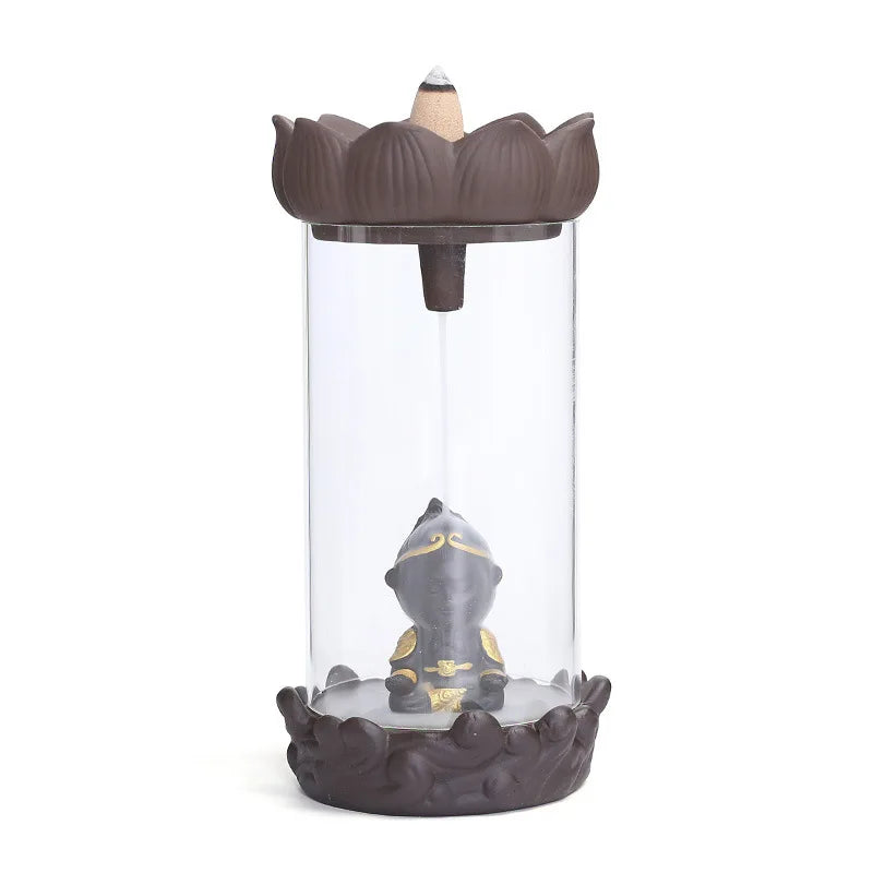 Zen Serenity Smoke Meditation Waterfall Burner - Image 11
