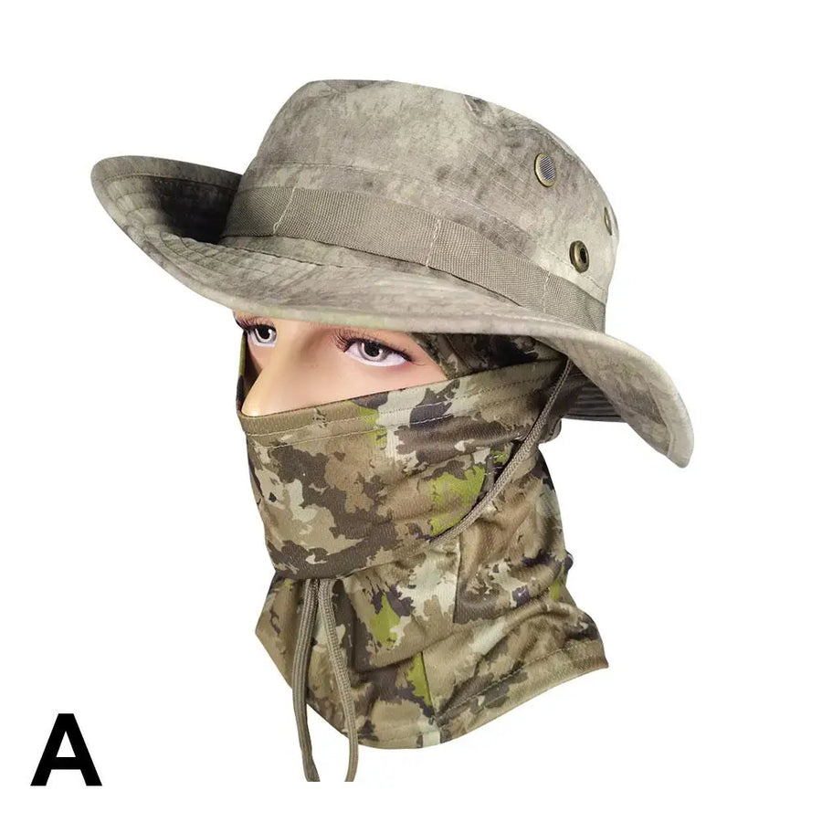 Breathable Hiking Camouflage Adjustable Boonie Hat - Image 7