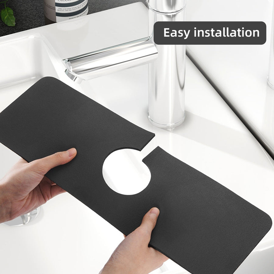 Water Absorbent Kitchen Faucet Pad - Image 1
