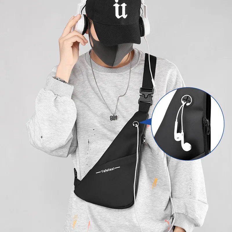 Ultra Thin Urban Edge Anti Theft Shoulder Bag - Image 1