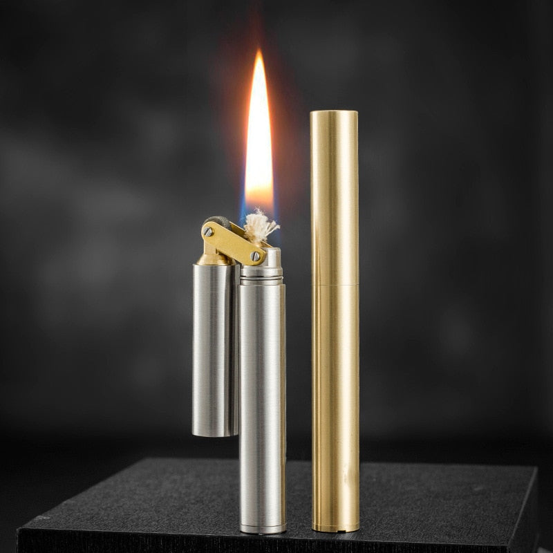 Timeless Creative Foldable Kerosene Windproof Lighter - Image 1